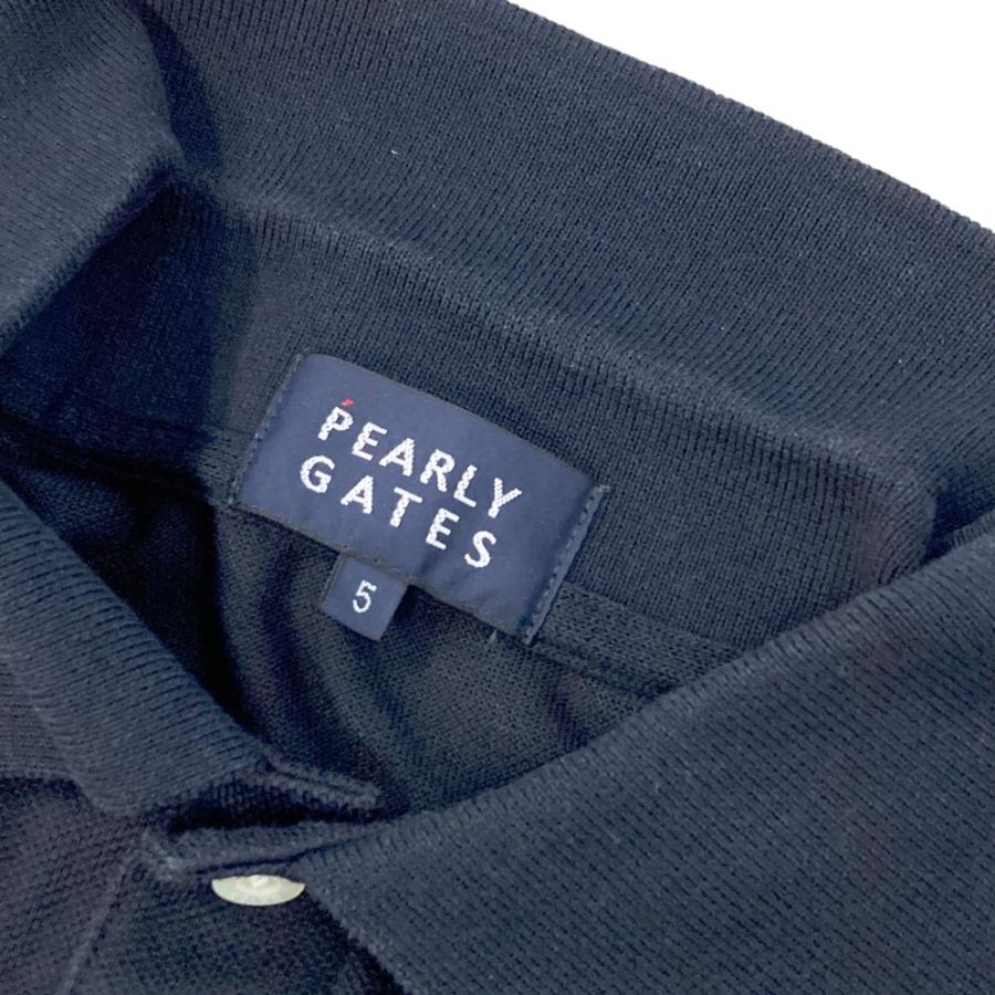 PEARLY GATES パーリーゲイツ 2023年 半袖ポロシャツ ネイビー系