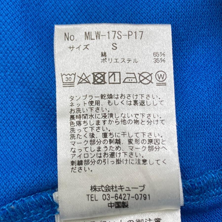 MARK&LONA（マークアンドロナ） 半袖ポロシャツ ブルー系 S ゴルフ