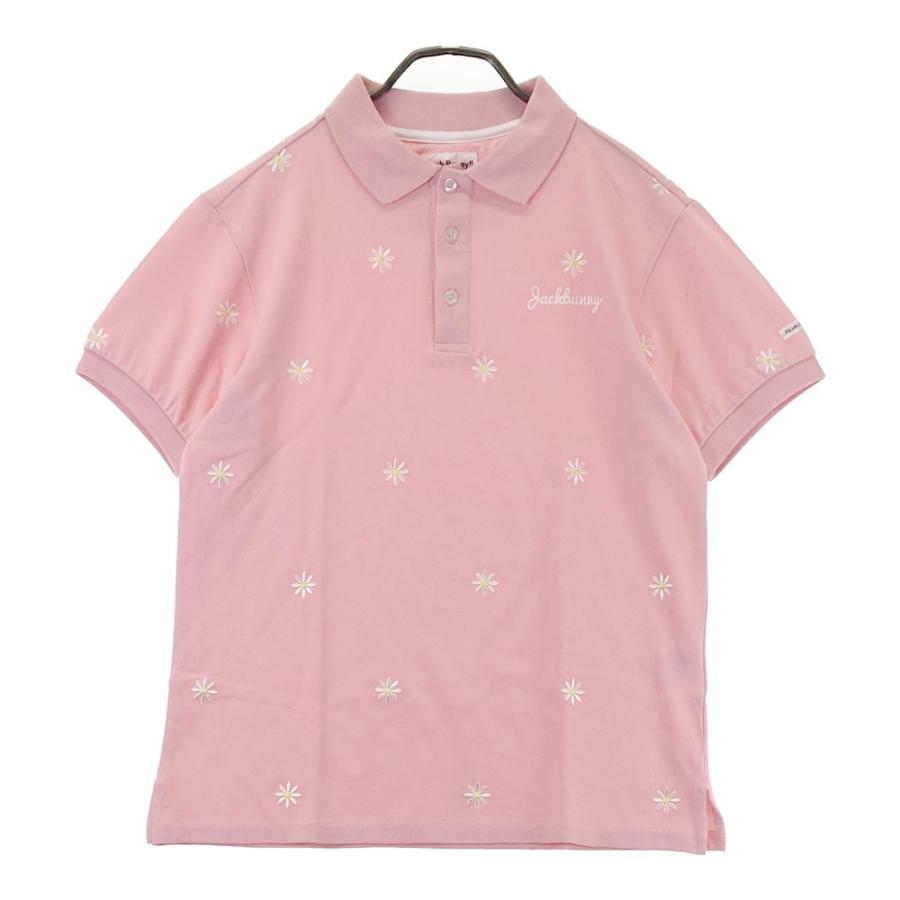 JACK BUNNY ジャックバニー ゴルフ ウェア 半袖 ポロシャツ 柄