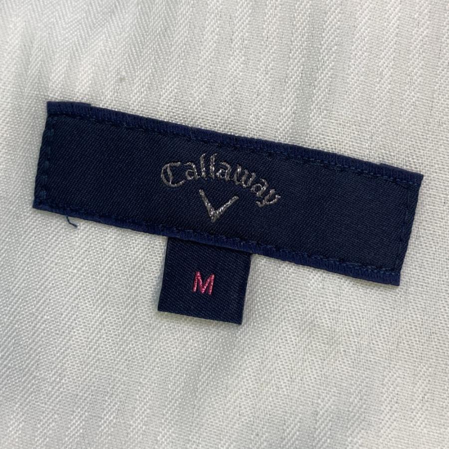 CALLAWAY キャロウェイ インナー付スカート ストライプ柄 ブルー系 M