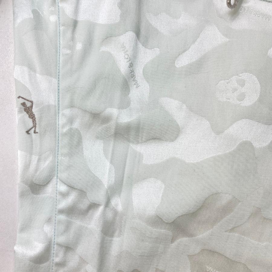 MARK&LONA マークアンドロナ ストレッチパンツ 迷彩柄 カモフラ ブルー