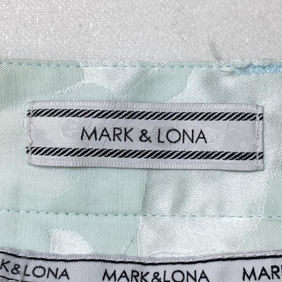 MARK&LONA マークアンドロナ ストレッチパンツ 迷彩柄 カモフラ ブルー