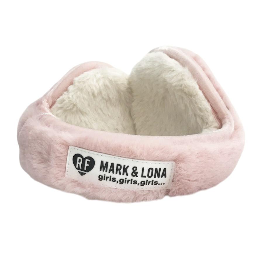 【未使用】MARK&LONAイヤーマフ MARK&LONA（マークアンドロナ） ボア イヤーマフ ピンク系 FREE ゴルフ