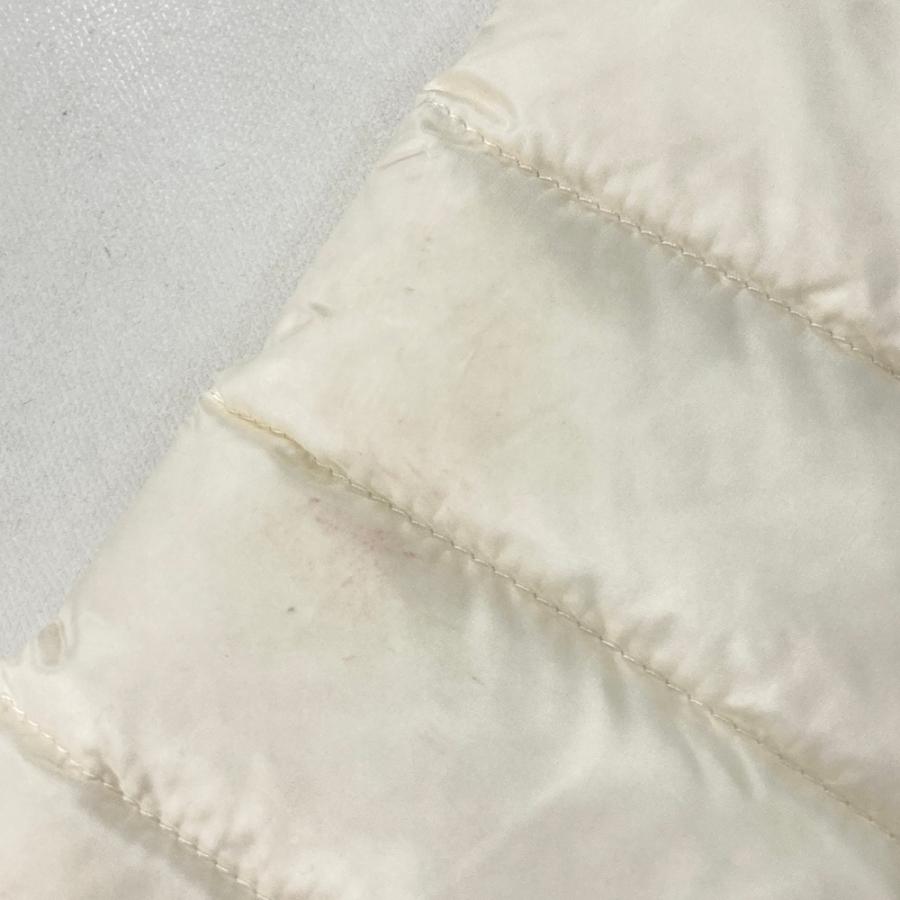 ZOY ゾーイ ダウンジャケット ワッペン ホワイト系 36 ゴルフウェア