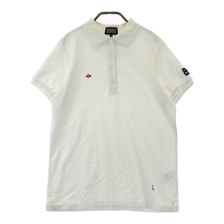 PEARLY GATES（パーリーゲイツ） 半袖ポロシャツ ホワイト系 2 ゴルフ