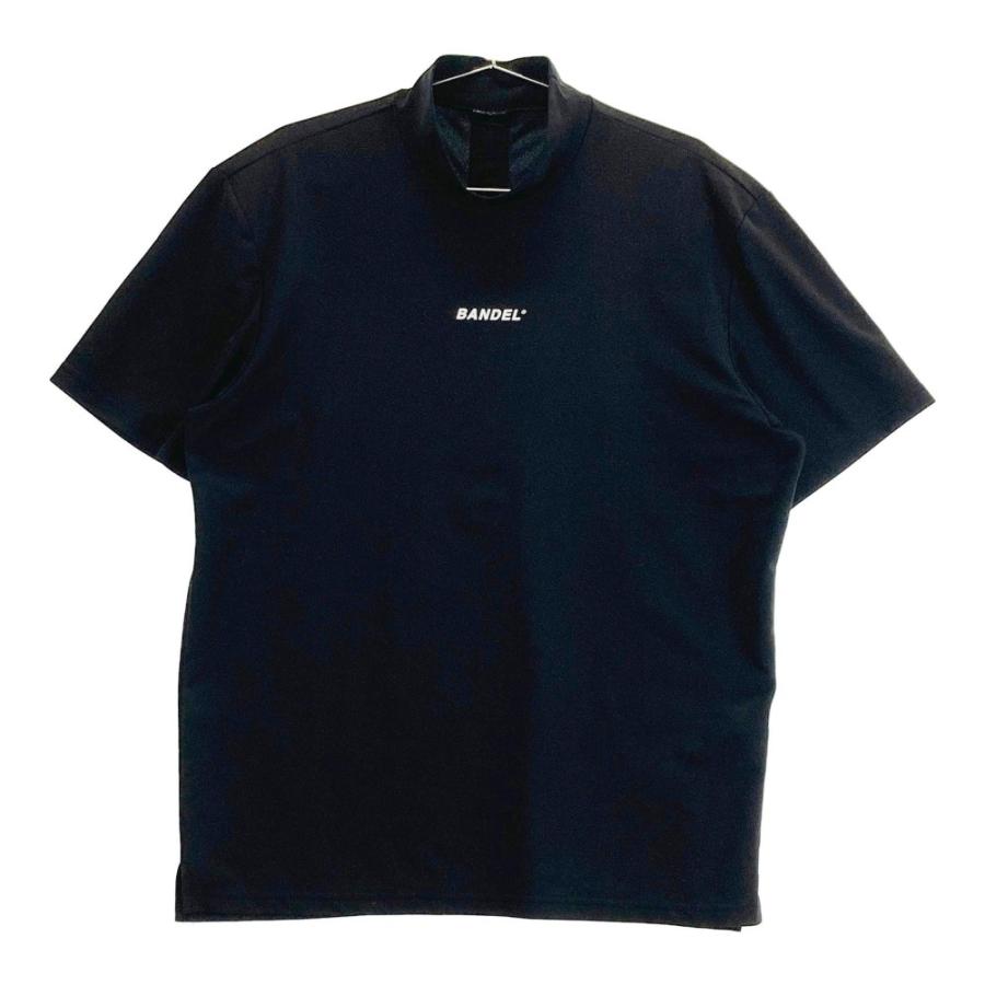 バンデル　ハイネック半袖Tシャツ BANDEL バンデル ハイネック 半袖Tシャツ ブラック系 M ゴルフウェア