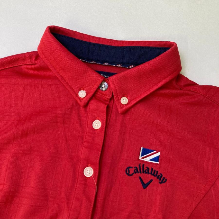 Callaway（キャロウェイ） 長袖ワンピース ボタンダウン チェック柄
