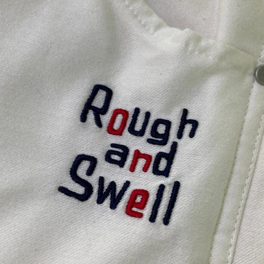 Rough and Swell Duckbills ホワイトパンツ rough & swell ラフアンドスウェル ダックビルズ パンツ 白×レッド