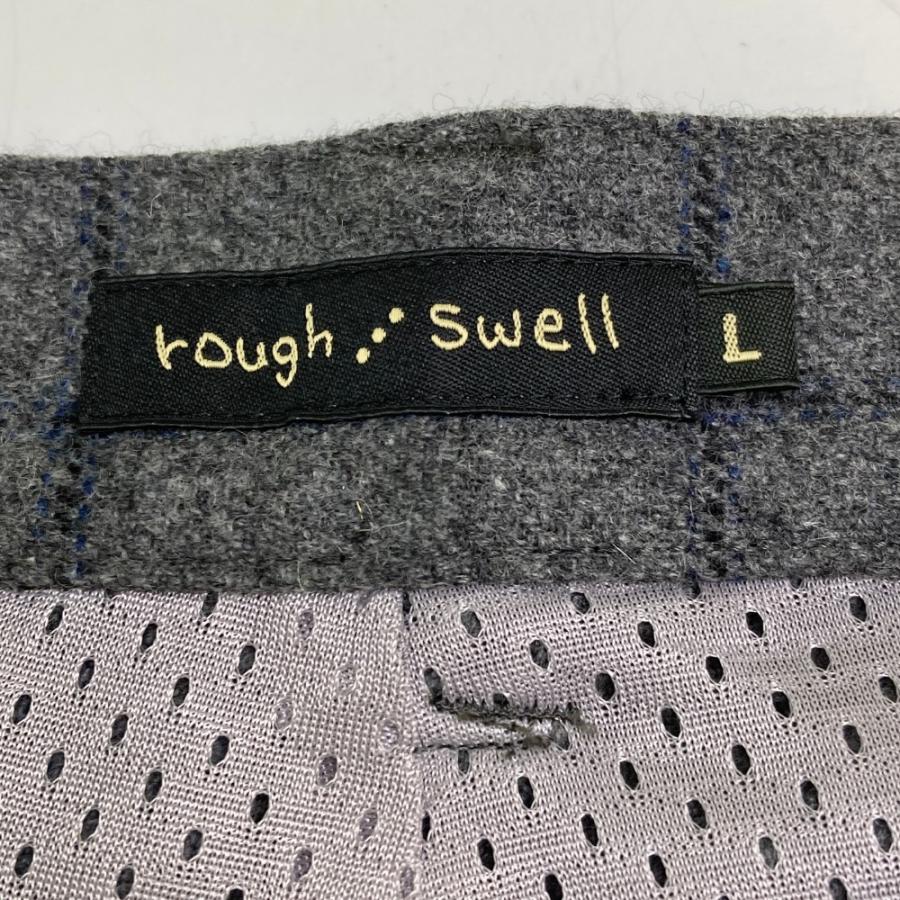 サイズ：M ROUGH&SWELL ラフアンドスウェル  パンツ  グレー系 [240101462041] ゴルフウェア メンズ ストスト ROUGH&SWELL ラフアンドスウェル 2023年 パンツ グレー系 L