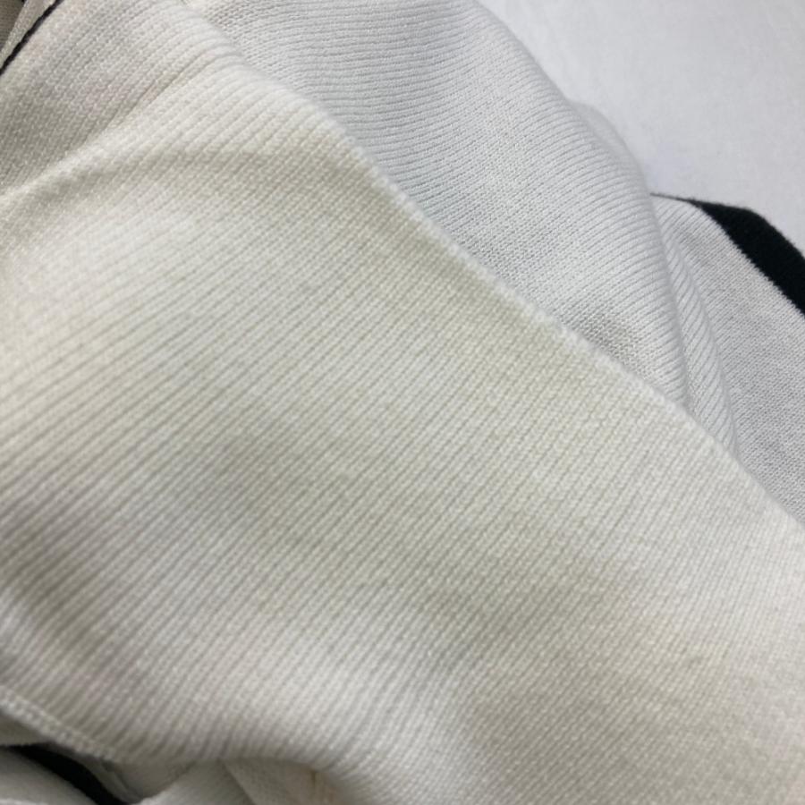 DESCENTE GOLF デサントゴルフ ハーフジップ ニットセーター ホワイト