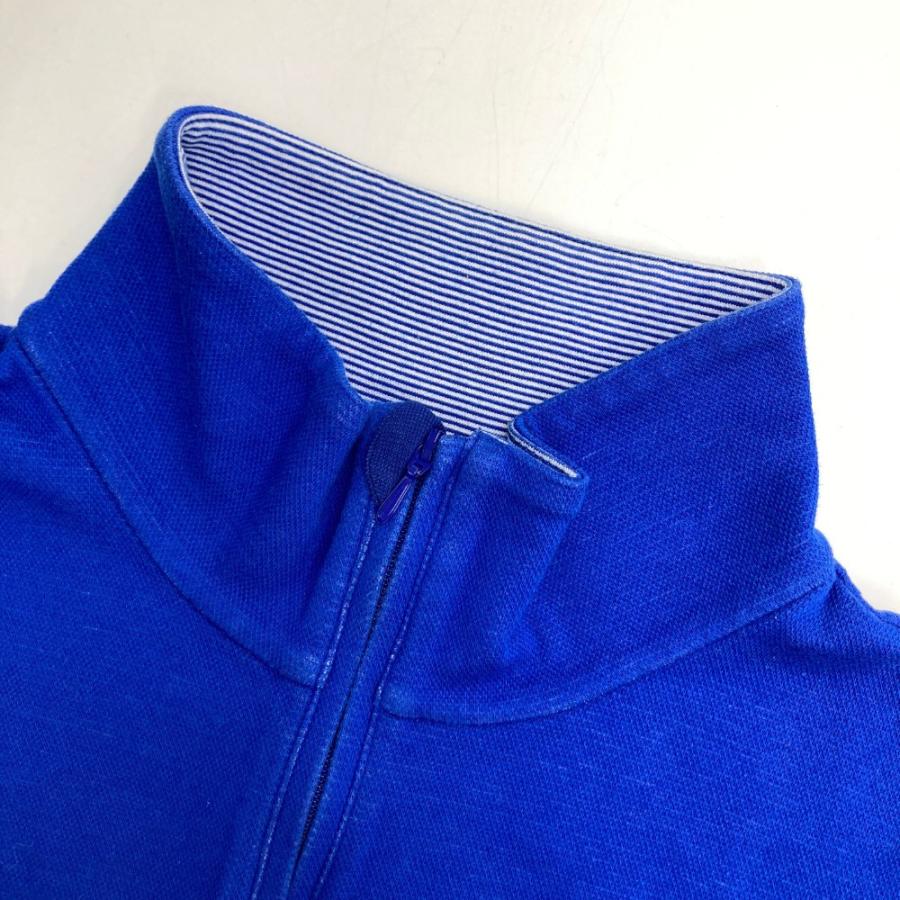 BEAMS GOLF ビームスゴルフ ハーフジップ 長袖Tシャツ ブルー系 L