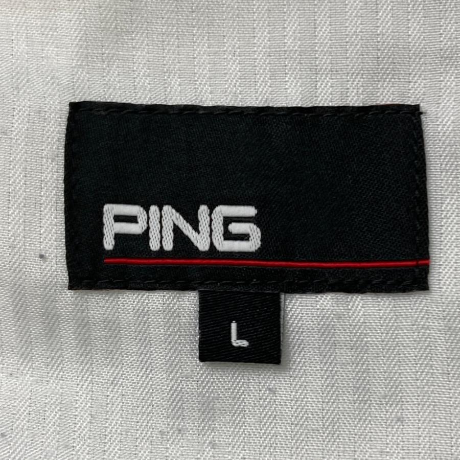PING ピン ストレッチ ロングパンツ ネイビー系 L ゴルフウェア メンズ