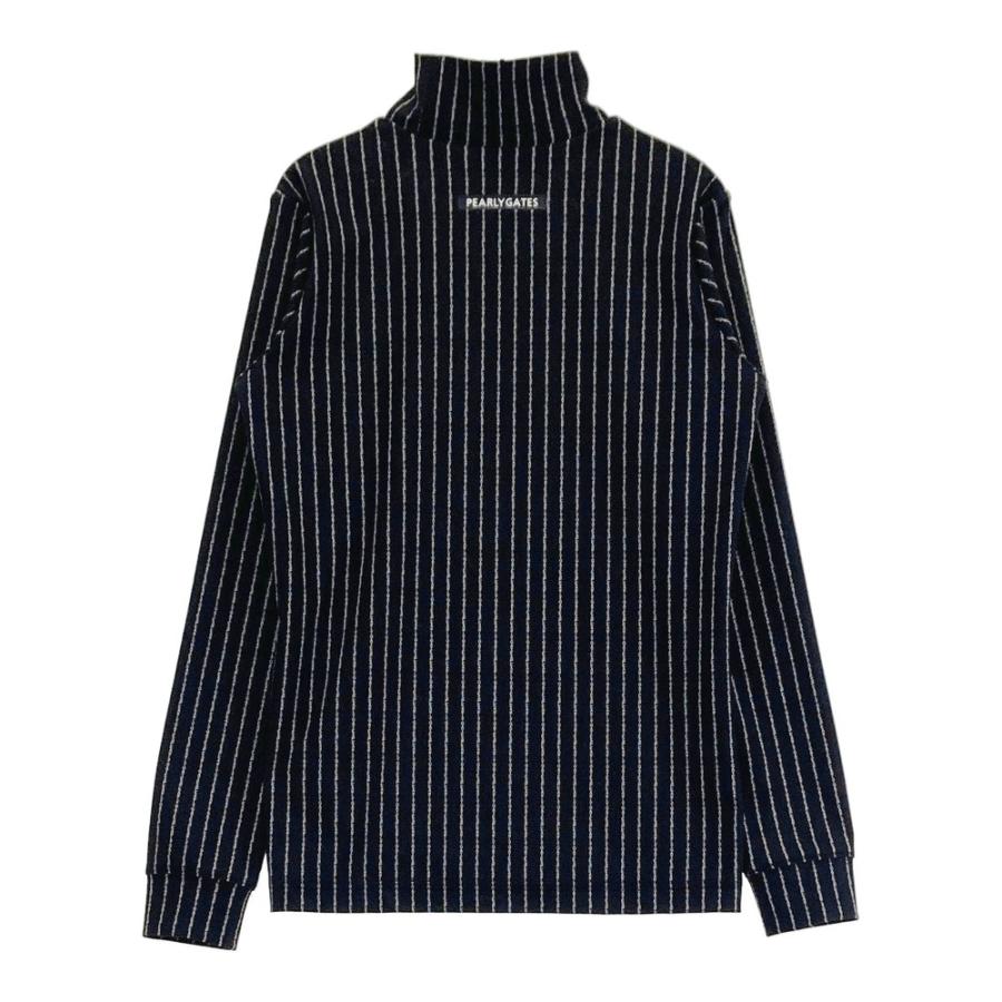 美品【パーリーゲイツ】ゴルフ ハイネック 長袖Tシャツ ロンT 総