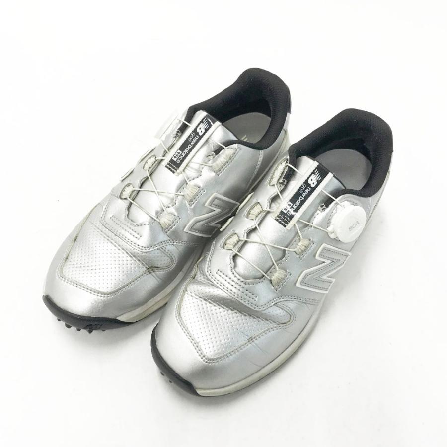 【美品】New Balance 996 ゴルフシューズ シルバー BOAシステム NEW BALANCE GOLF ニューバランス WGB996Z ゴルフシューズ BOA