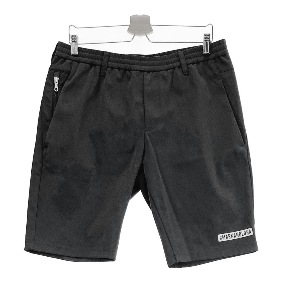 マークアンドロナ　ハーフパンツ50新品 MARK&LONA マークアンドロナ 2023年モデル ハーフパンツ スカル グレー