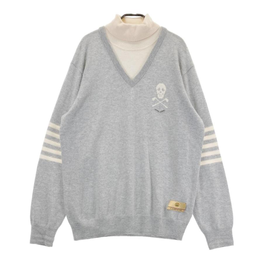 【美品】マークアンドロナ MARK&LONA ニット セーター カシミヤ L MARK & LONA カシミヤニット 美品】マークアンドロナ MARK&LONA