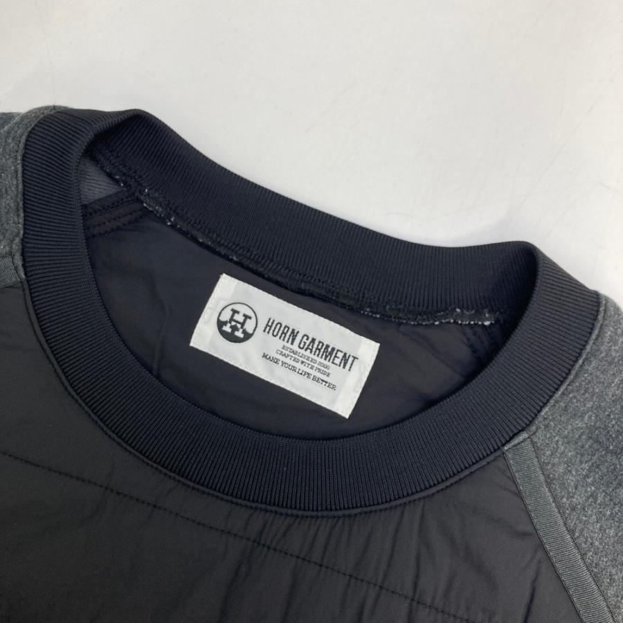HORN GARMENT HORN GMT ホーン ガーメント 裏起毛 切替 中綿ブルゾン