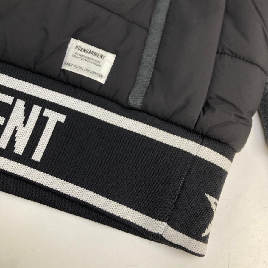 HORN GARMENT HORN GMT ホーン ガーメント 裏起毛 切替 中綿ブルゾン