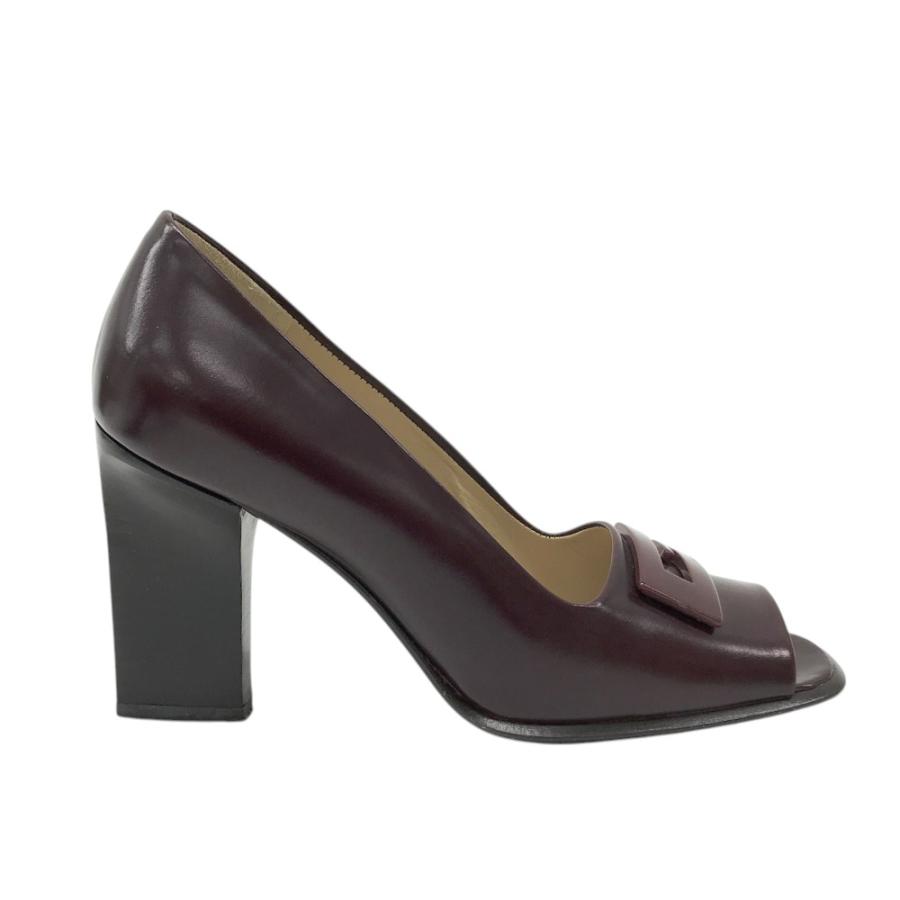 GUCCI グッチ 101 0161 0 スクエアオープントゥパンプス ハイヒール  