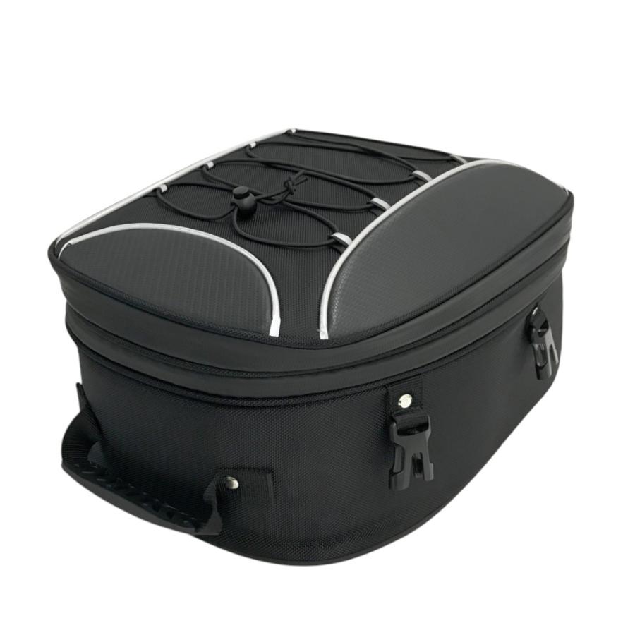 KEMIMOTO ケミモト シートバッグ ヘルメットバッグ ブラック系 バイク 
