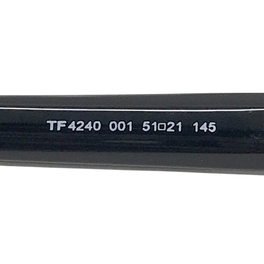 TOM FORD トムフォード TF4240 メガネ 眼鏡 ウェリントン ブラック系 