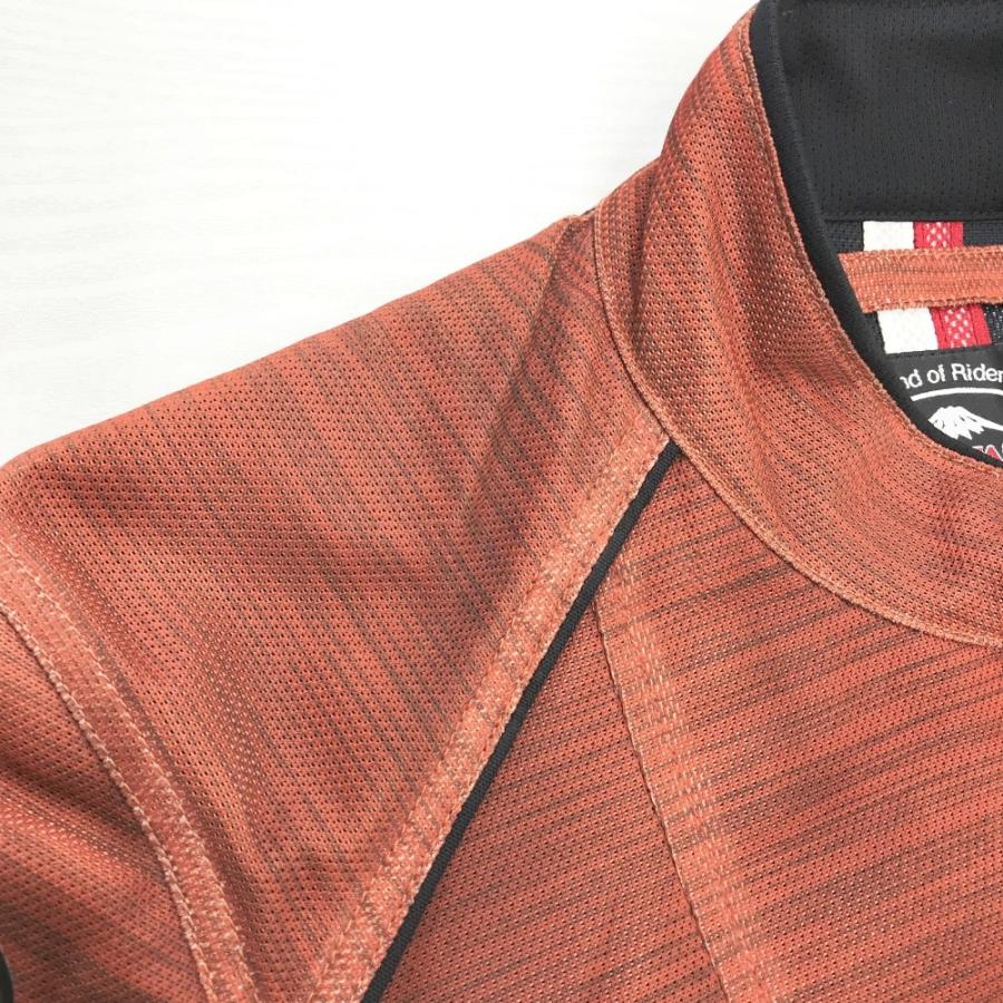 KUSHITANI クシタニ K-2323 フルメッシュジャケット オレンジ系 LL