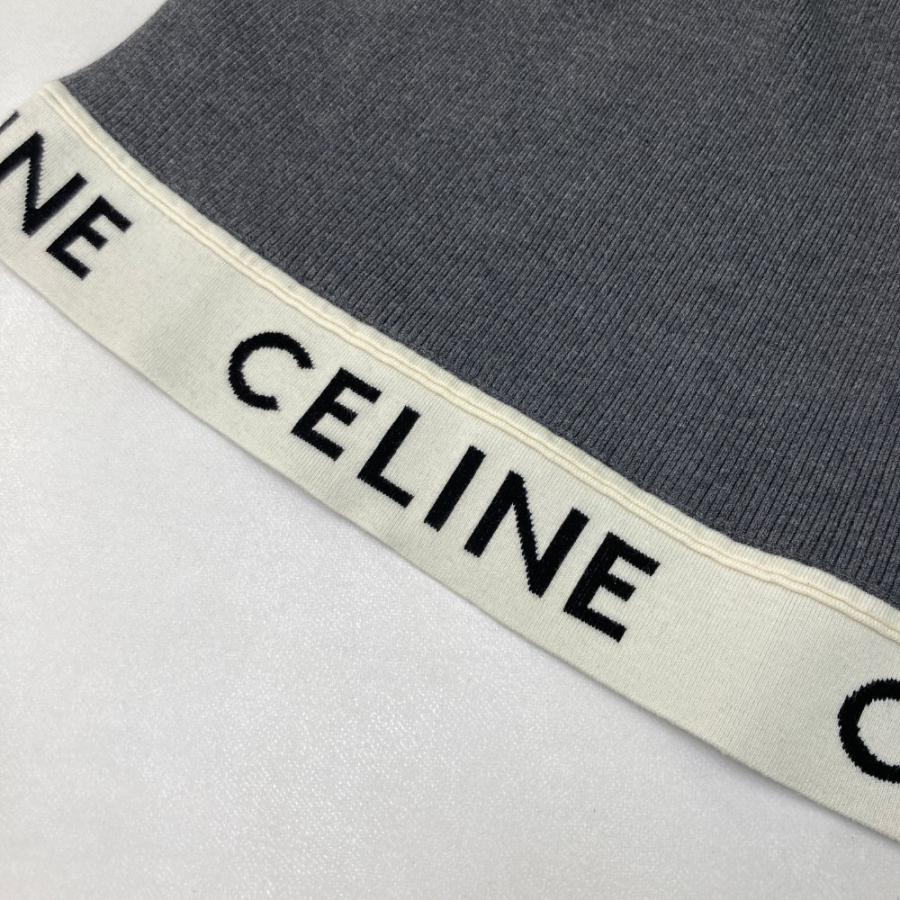 CELINE セリーヌ 2A68L372N タンクトップ グレー系 M レディース