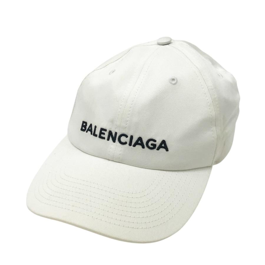 BALENCIAGA バレンシアガ 452245 キャップ ホワイト系 L メンズ