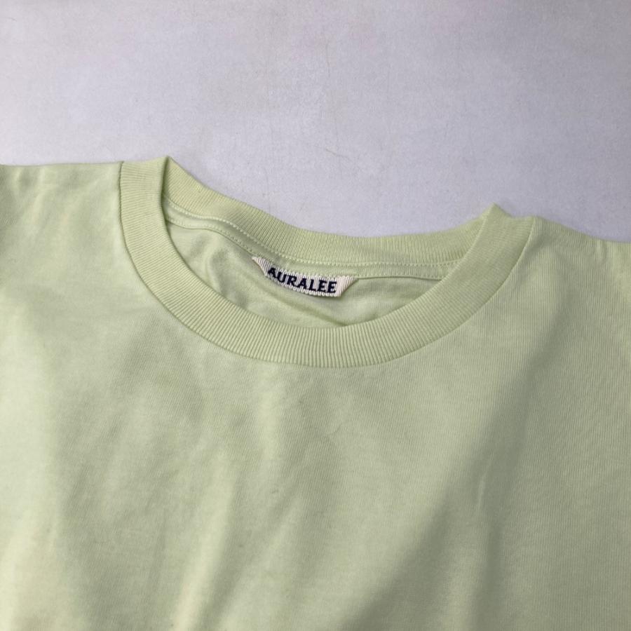 yoi　AURALEE オーラリー　リブ編みミントグリーン長袖Tシャツ yoi様専用 AURALEE オーラリー リブ編みミントグリーン長袖T