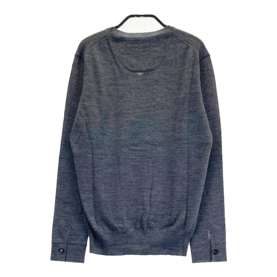 BURBERRY BLACK LABEL バーバリーブラックレーベル ウール Vネック 