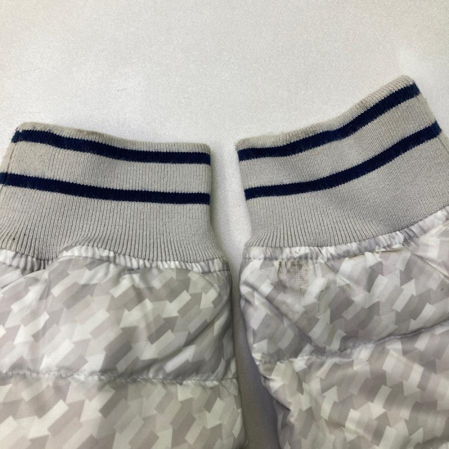 CALLAWAY キャロウェイ 2WAY ダウンジャケット 総柄 ホワイト系 L