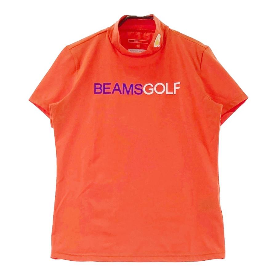 【新品】ビームスゴルフ／ハイネック／モックネック／半袖 新品】ビームスゴルフ／モックネック／ハイネック ／半袖 BEAMS GOLF t