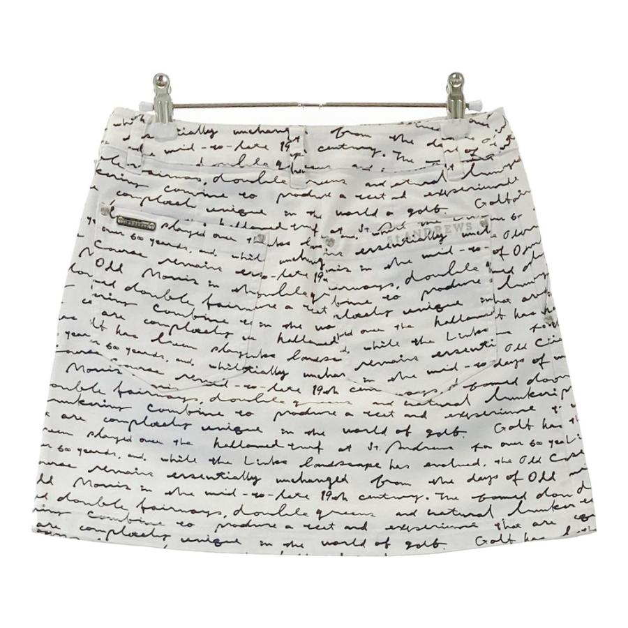 ST ANDREWS セントアンドリュース スカート 総柄 ホワイト系 S