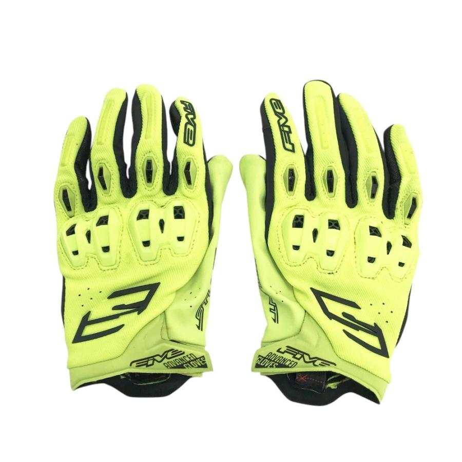 FIVE ファイブ グローブ Advanced Gloves STUNT イエロー系 M バイク