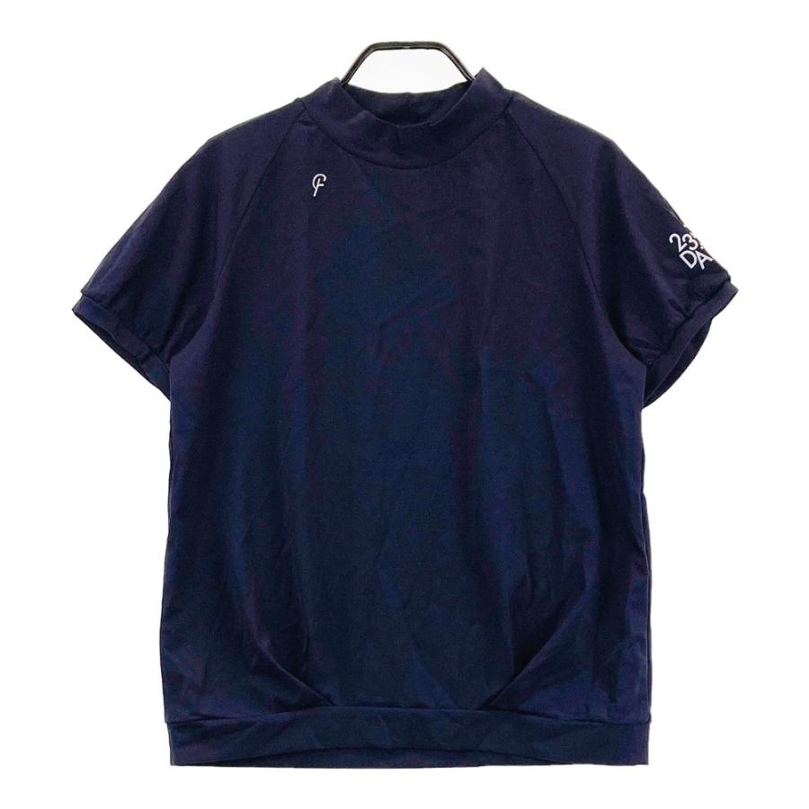 23fondation 23区 半袖ハイネックTシャツ ネイビー系 3 ゴルフ