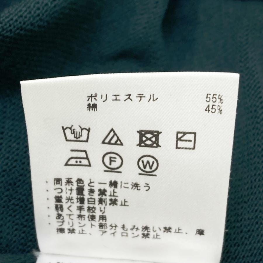 DESCENTE GOLF デサントゴルフ バックロゴ ニットベスト グリーン系 M