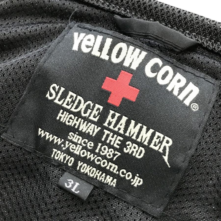 新品】YELLOW CORN イエローコーン YMT-MONO 半袖メッシュジャケット