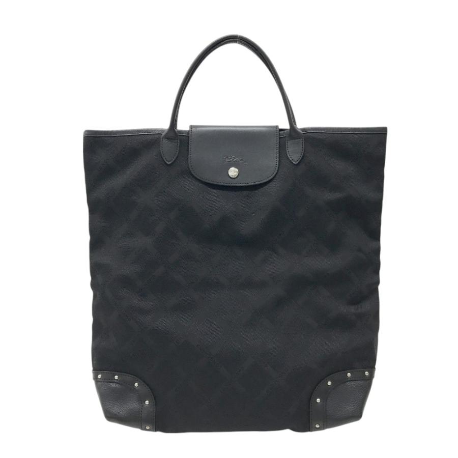 LONGCHAMP（ロンシャン） トートバッグ ブラック系 : ブランド古着