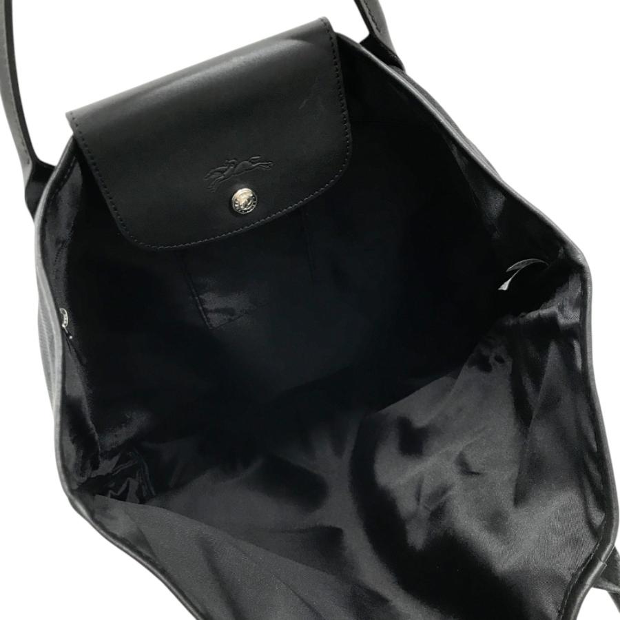 LONGCHAMP（ロンシャン） トートバッグ ブラック系 : ブランド古着