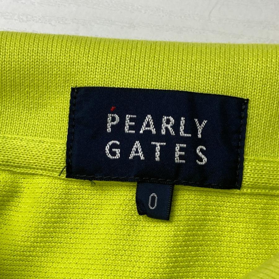 PEARLY GATES（パーリーゲイツ） ノースリーブ ポロシャツ イエロー系