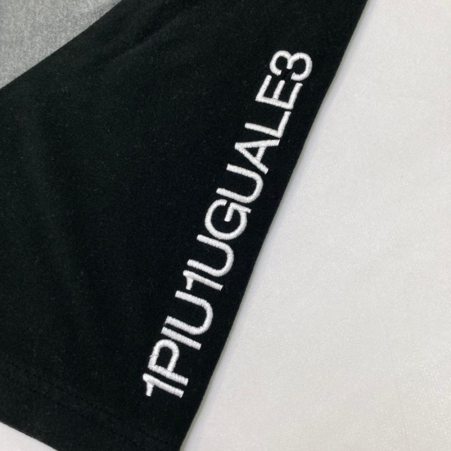 1PIU1UGUALE3 GOLF 半袖 モックネックTシャツ 1PIU1UGUALE3 GOLF 総柄 半袖 モックネックTシャツ 1PIU1UGUALE3