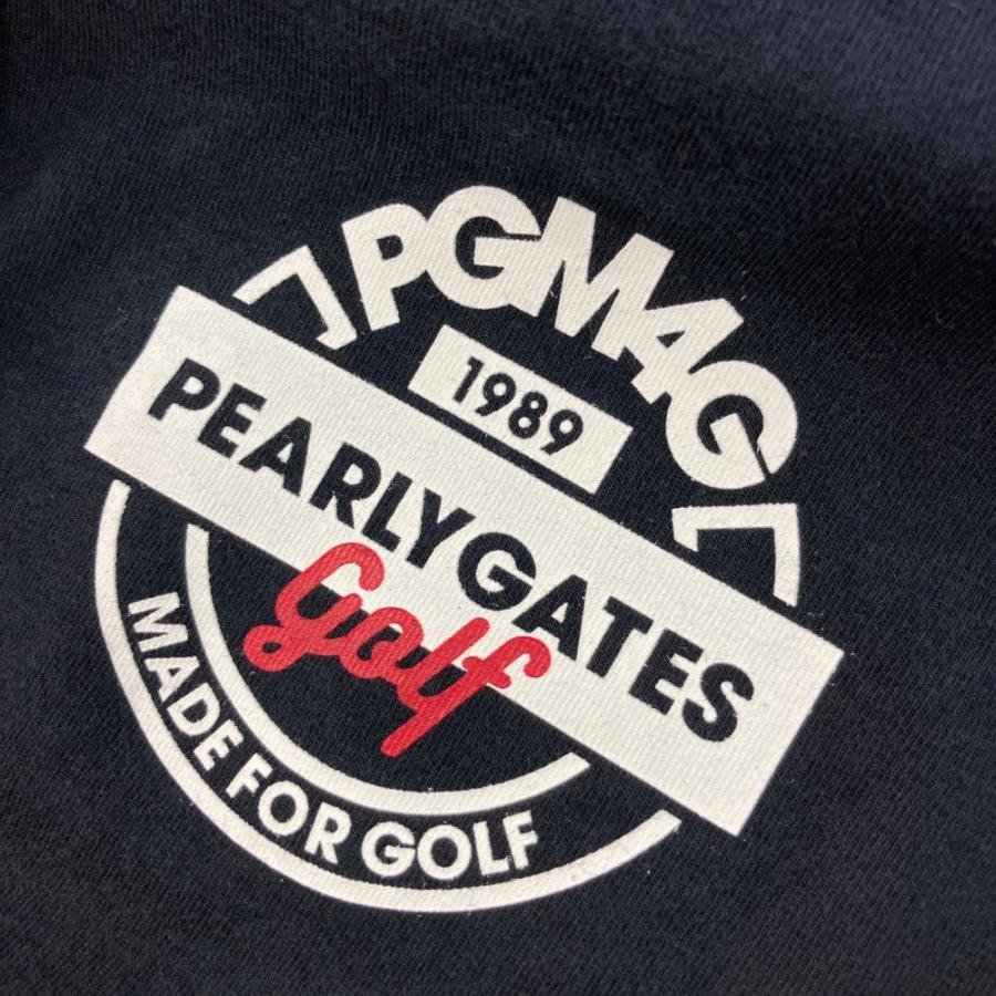PEARLY GATES パーリーゲイツ 長袖ハイネックTシャツ ブラック系 3