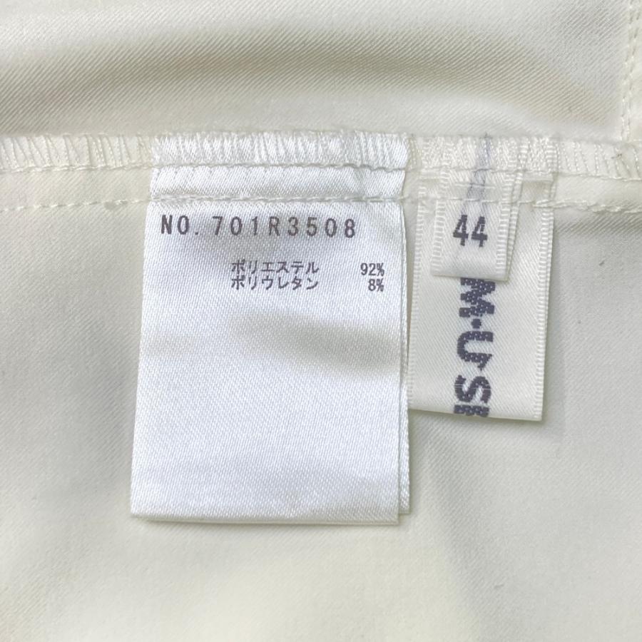 新品☆Ｍ・ＵSPORTS☆白パンツ☆サイズ４６ M・U SPORTS 【新品】M.U SPORTS エムユースポーツ パンツ ホワイト系