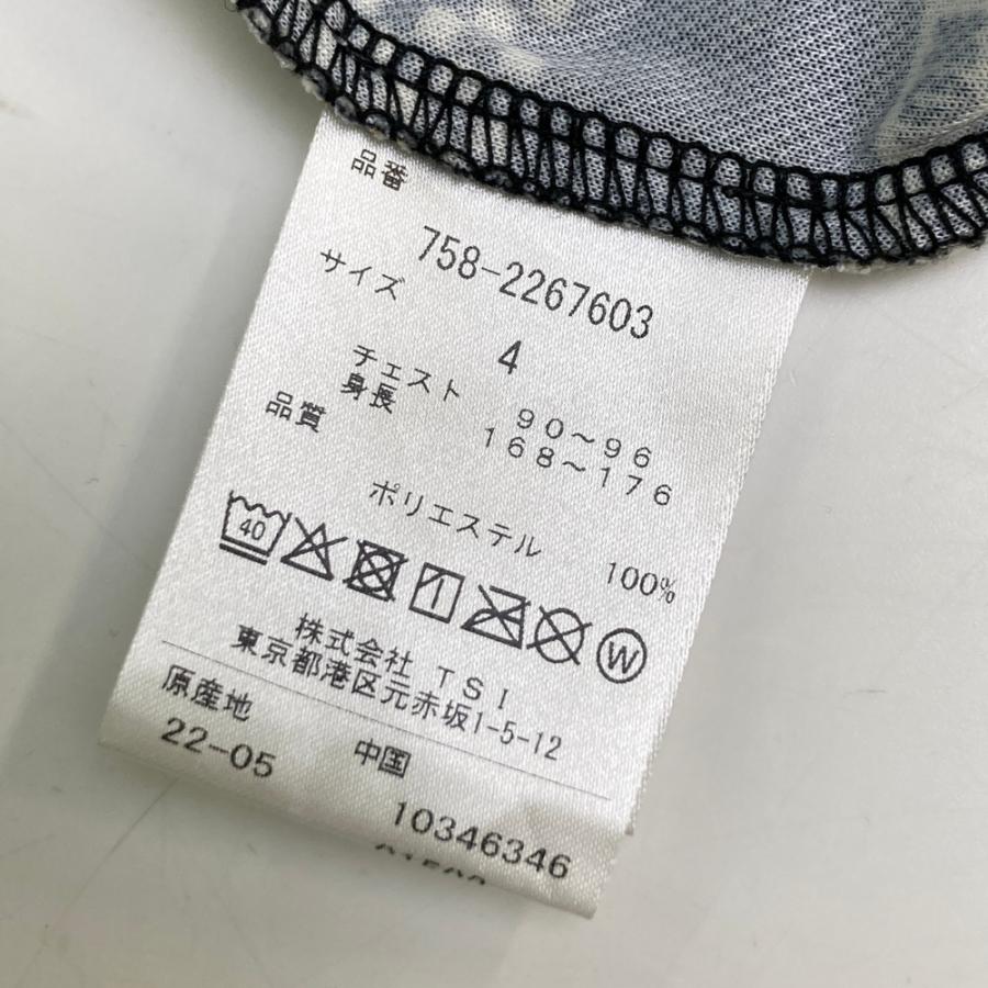 サイズ：4 MASTER BUNNY EDITION マスターバニーエディション  ハイネック 半袖Tシャツ チェック柄 ブラック系 [240101467488] ゴルフウェア メンズ ストスト MASTER BUNNY EDITION マスターバニーエディション ハイネック
