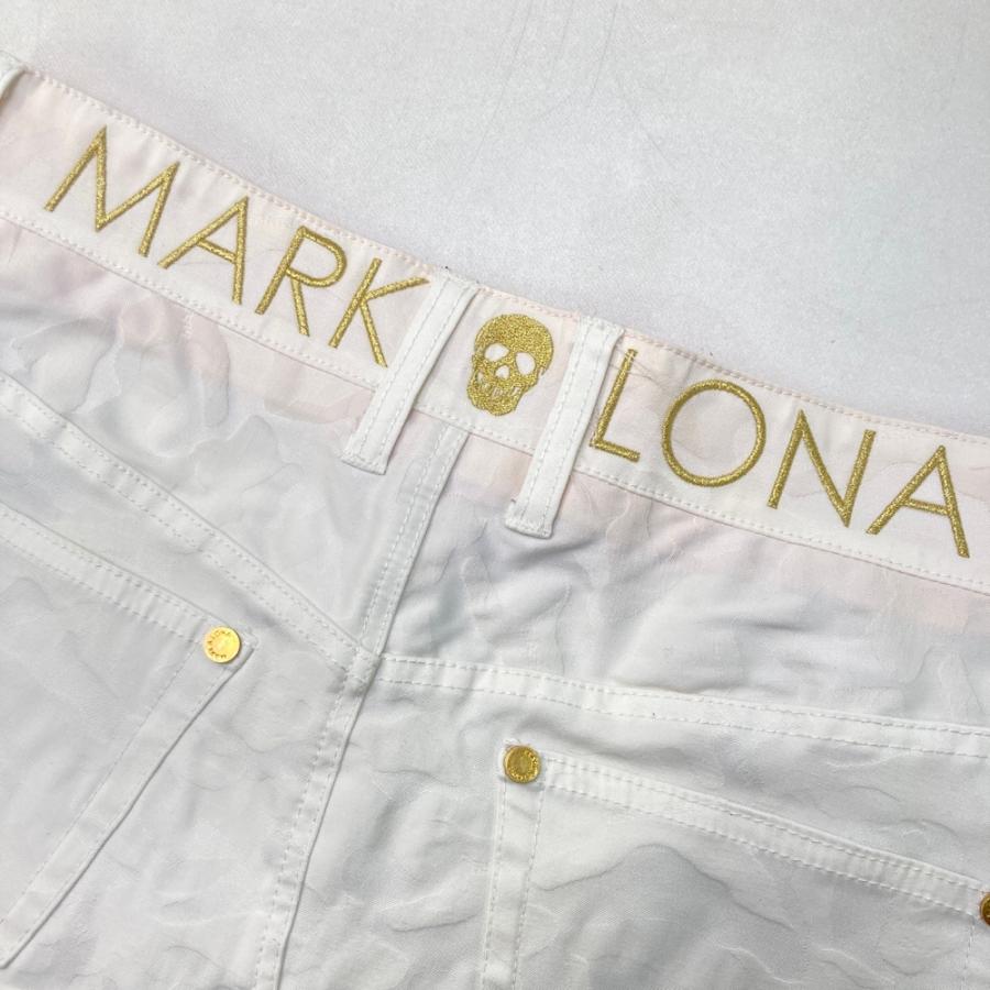 MARK&LONA マークアンドロナ ストレッチスカート スカル カモフラ 迷彩