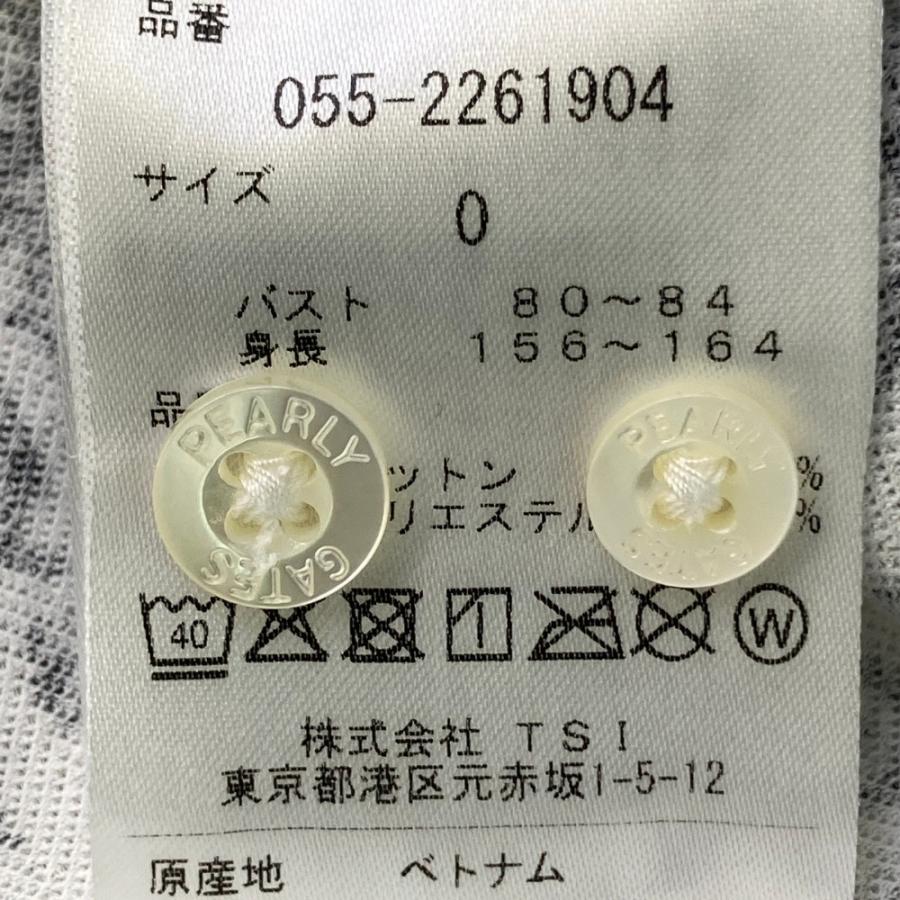 PEARLY GATES パーリーゲイツ 長袖ポロシャツ 総柄 ホワイト系 0