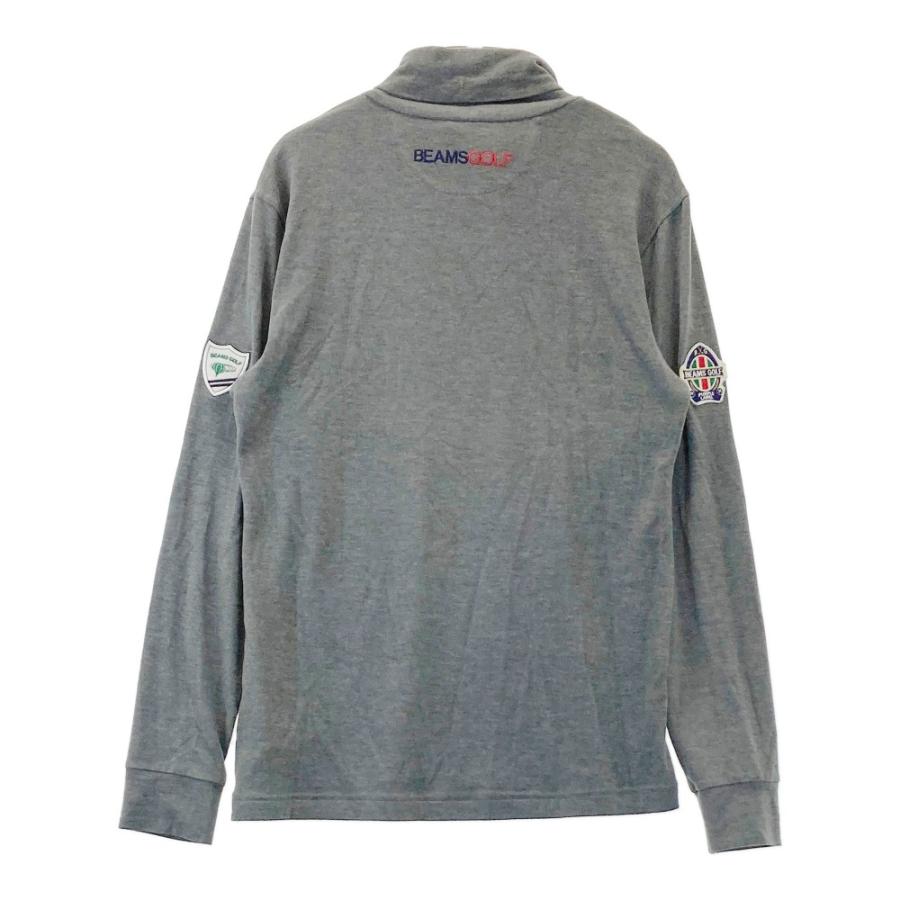 BEAMS GOLF ビームスゴルフ タートルネック 長袖Tシャツ グレー系 M