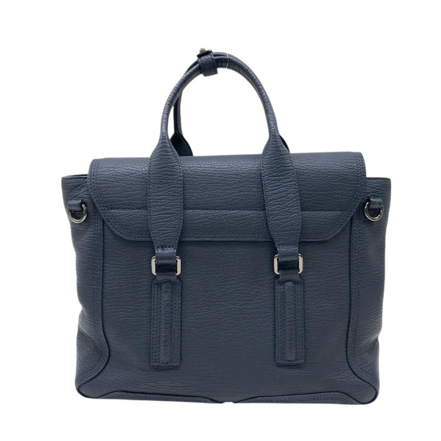 3.1PHILLIP LIM 3.1 フィリップ リム 2WAY サッチェルバッグ ネイビー 