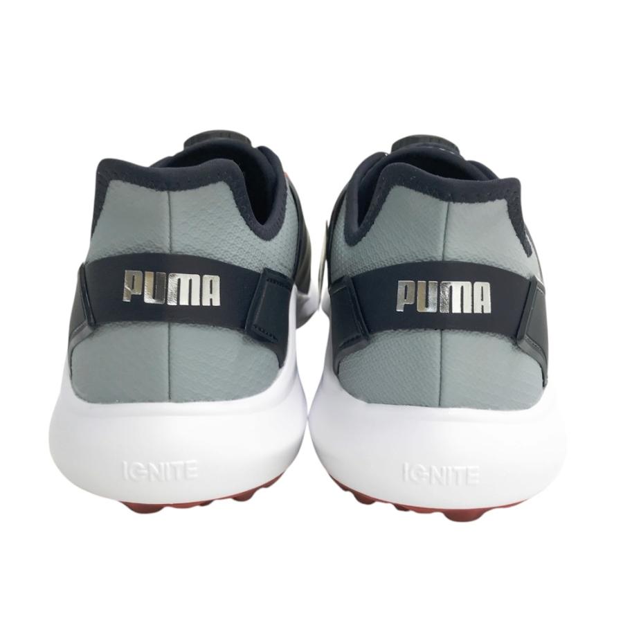 PUMA GOLF プーマゴルフ イグナイト FASTEN8 ディスク /194541 スパイクレス ゴルフシューズ  グレー系 25 [240101468708] ゴルフウェア メンズ ストスト 新品】PUMA GOLF プーマゴルフ イグナイト FASTEN8 ディスク