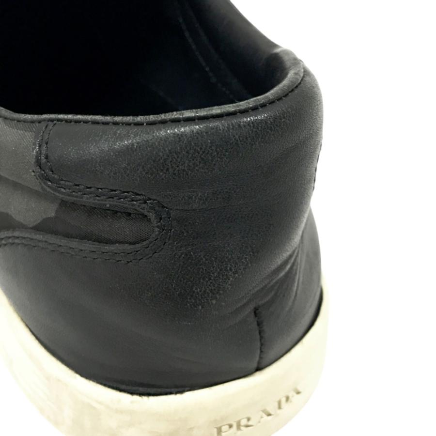 PRADA SPORT プラダ スポーツ スニーカー カモフラ ブラック系 7